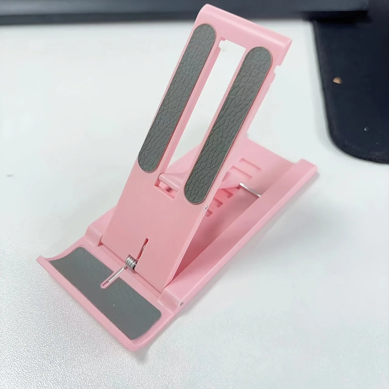 Portable phone stand, adjustable desktop stand, multifunctional foldable universal phone and tablet stand