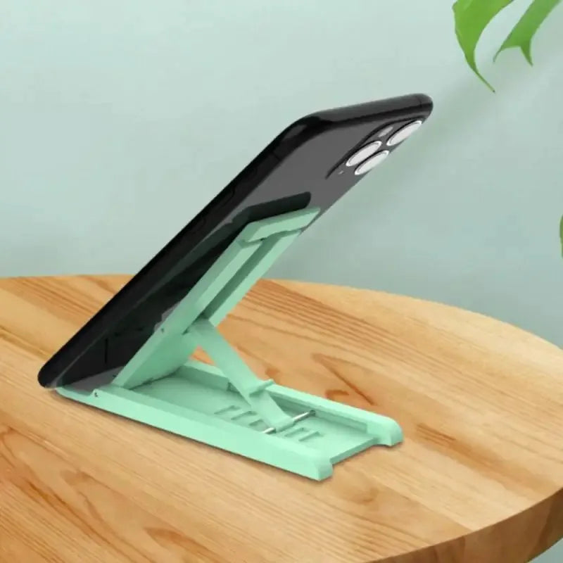 Portable phone stand, adjustable desktop stand, multifunctional foldable universal phone and tablet stand